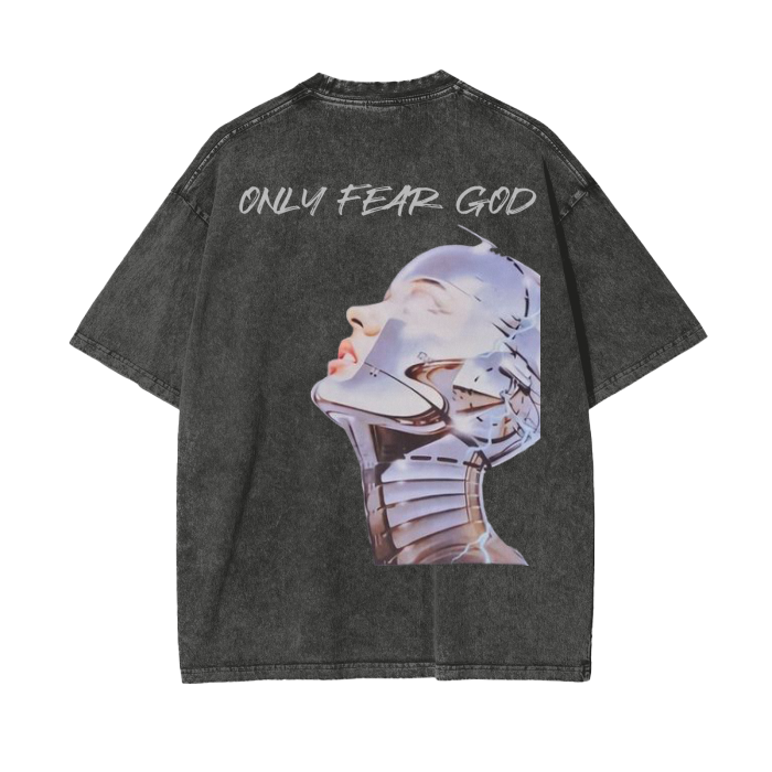 Cross Heart Fear God Oversize T